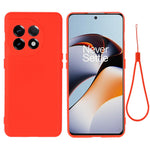 For OnePlus 11 5G Liquid Silicone Phone Case Camera Protection Anti-Scratch Cover