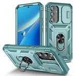 Samsung Galaxy A54 5G PC TPU-skal Stödjande Stötsäkert Skydd med Kortplats, Linsskydd