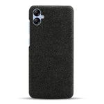 For Samsung Galaxy A04e 4G / F04 4G / M04 4G Phone Case Solid Color Hard PC+Cloth Phone Cover