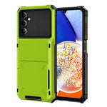 Til Samsung Galaxy A34 5G Telefon Flip Kortholder TPU + PC Telefoncover Beskyttende Skal