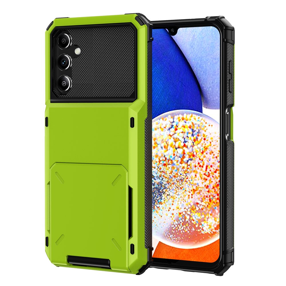 Til Samsung Galaxy A34 5G Telefon Flip Kortholder TPU + PC Telefoncover Beskyttende Skal