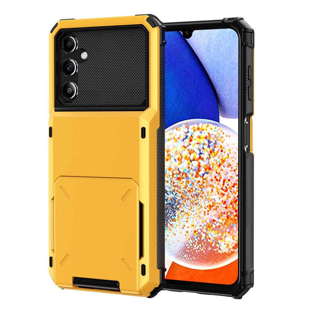 Til Samsung Galaxy A34 5G Telefon Flip Kortholder TPU + PC Telefoncover Beskyttende Skal