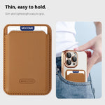 TPU + PC Slim Cover til iPhone 14 Pro Max Magnetisk Cover CD Tekstur Telefoncover med Kortlomme