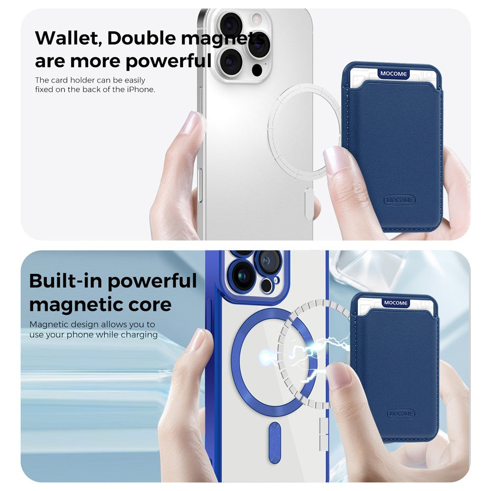 CD Texture Phone Cover for iPhone 13 Pro 6.1 inch TPU + PC Case Compatible with MagSafe with Card Bag