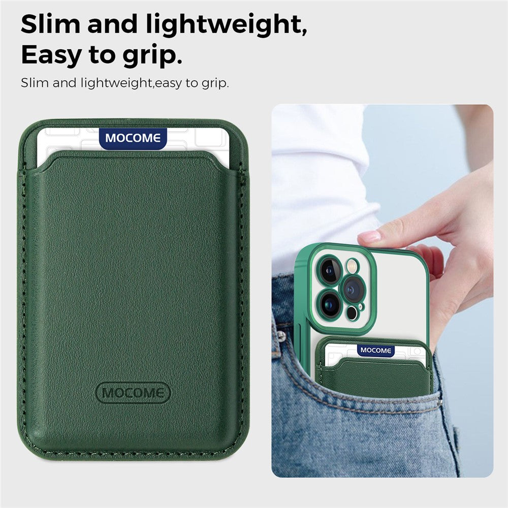 Anti-Scratch Slim Case for iPhone 12 Pro 6.1 inch TPU + PC Phone Cover Magnetic Case with Card Bag