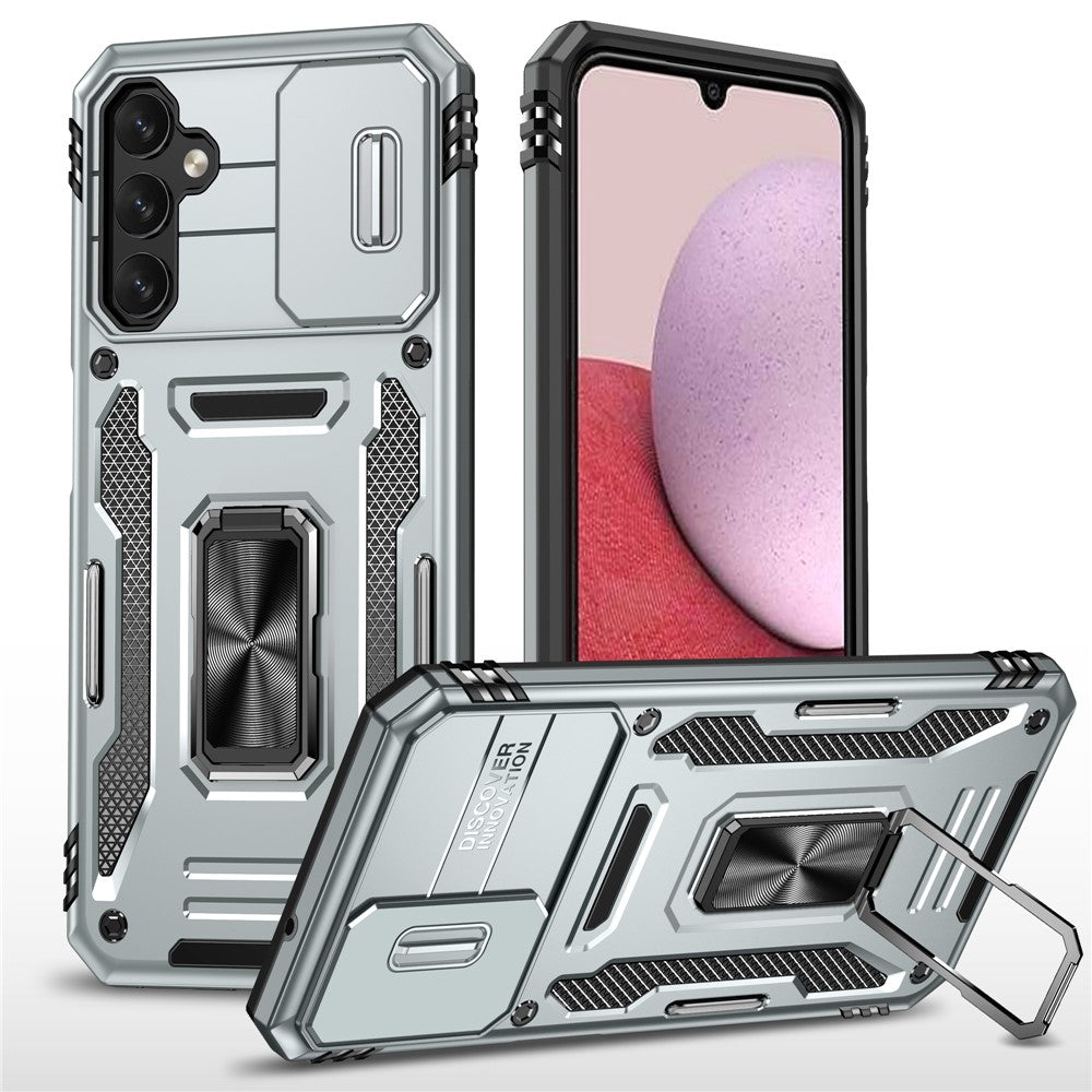 Armor Series Anti-ridse Telefoncover til Samsung Galaxy A34 5G Kickstand Telefoncover med Skydende Kameraprotektor