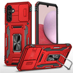 Armor Series Anti-ridse Telefoncover til Samsung Galaxy A34 5G Kickstand Telefoncover med Skydende Kameraprotektor