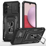 Armor Series Anti-ridse Telefoncover til Samsung Galaxy A34 5G Kickstand Telefoncover med Skydende Kameraprotektor