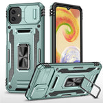 Stødsikkert Telefoncover til Samsung Galaxy A04 4G (164,4 x 76,3 x 9,1 mm) / M13 5G, Armor Series PC + TPU Cover med Støttefod