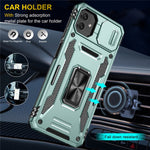 Stødsikkert Telefoncover til Samsung Galaxy A04 4G (164,4 x 76,3 x 9,1 mm) / M13 5G, Armor Series PC + TPU Cover med Støttefod