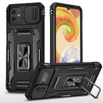 Stødsikkert Telefoncover til Samsung Galaxy A04 4G (164,4 x 76,3 x 9,1 mm) / M13 5G, Armor Series PC + TPU Cover med Støttefod