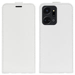 Til Honor X7a 4G Crazy Horse tekstur læder telefoncover med kortplads og vertikalt flipomslag
