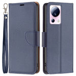 For Xiaomi 13 Lite / Civi 2 5G Wallet Case with Wrist Strap Litchi Texture Leather Phone Stand Cover