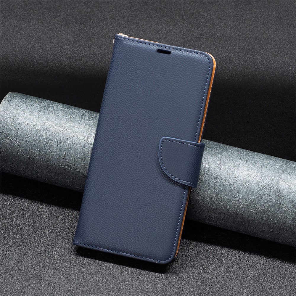 For Xiaomi 13 Lite / Civi 2 5G Wallet Case with Wrist Strap Litchi Texture Leather Phone Stand Cover