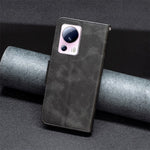 For Xiaomi 13 Lite / Civi 2 5G Case Smooth Leather Wallet Stand Mobile Phone Cover with Strap