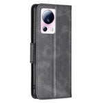 For Xiaomi 13 Lite / Civi 2 5G Case Smooth Leather Wallet Stand Mobile Phone Cover with Strap