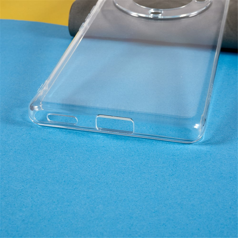 For Honor X40 5G / X9a 5G Transparent Soft TPU Case 1.5mm Thickness Cell Phone Cover