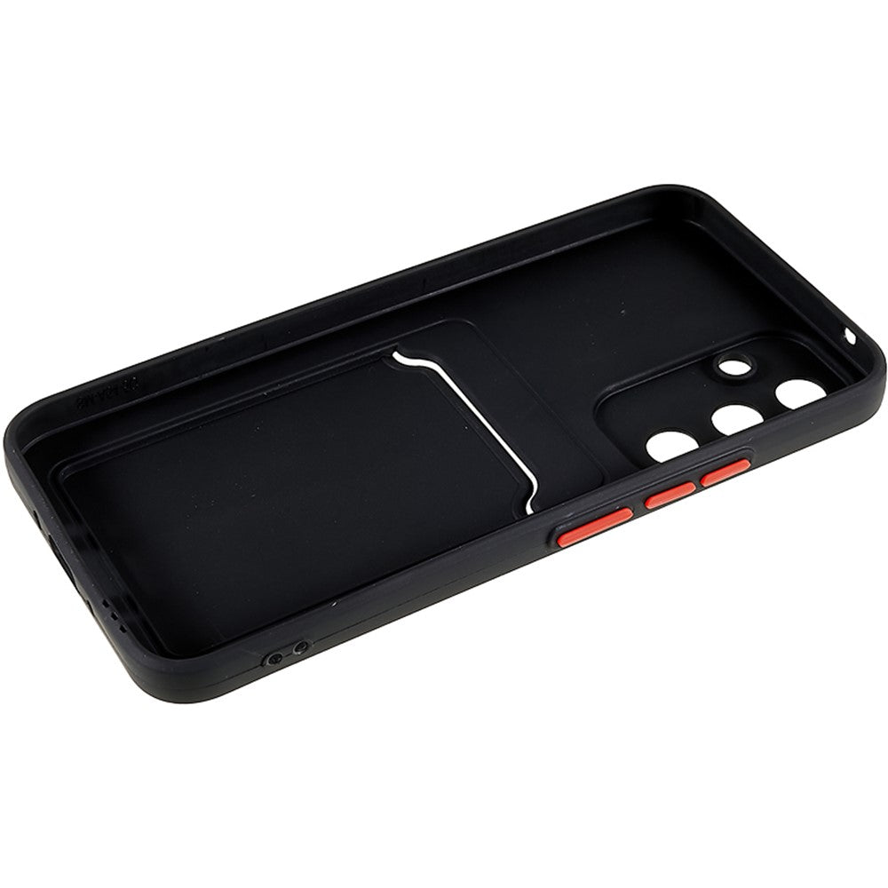 Blødt TPU Cover til Samsung Galaxy A54 5G Cover Beskyttende Telefoncover med Kortlomme