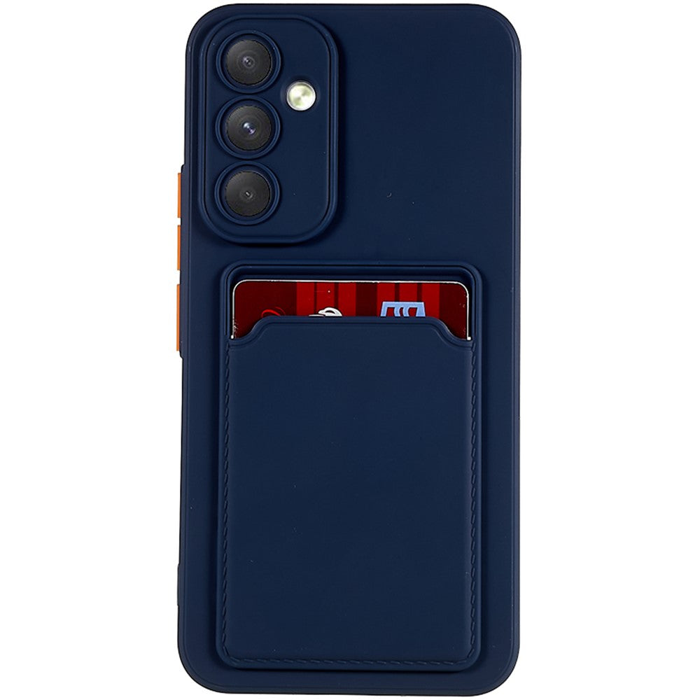 Blødt TPU Cover til Samsung Galaxy A54 5G Cover Beskyttende Telefoncover med Kortlomme