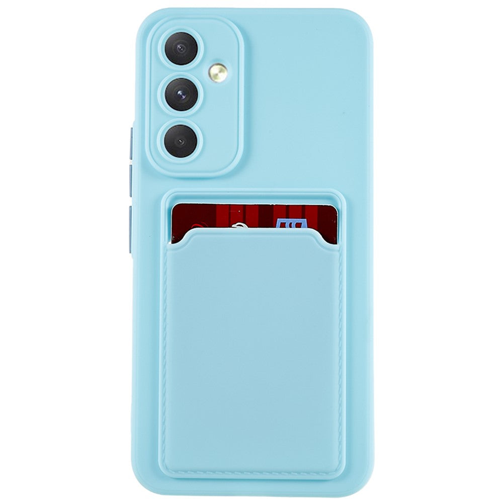 Blødt TPU Cover til Samsung Galaxy A54 5G Cover Beskyttende Telefoncover med Kortlomme