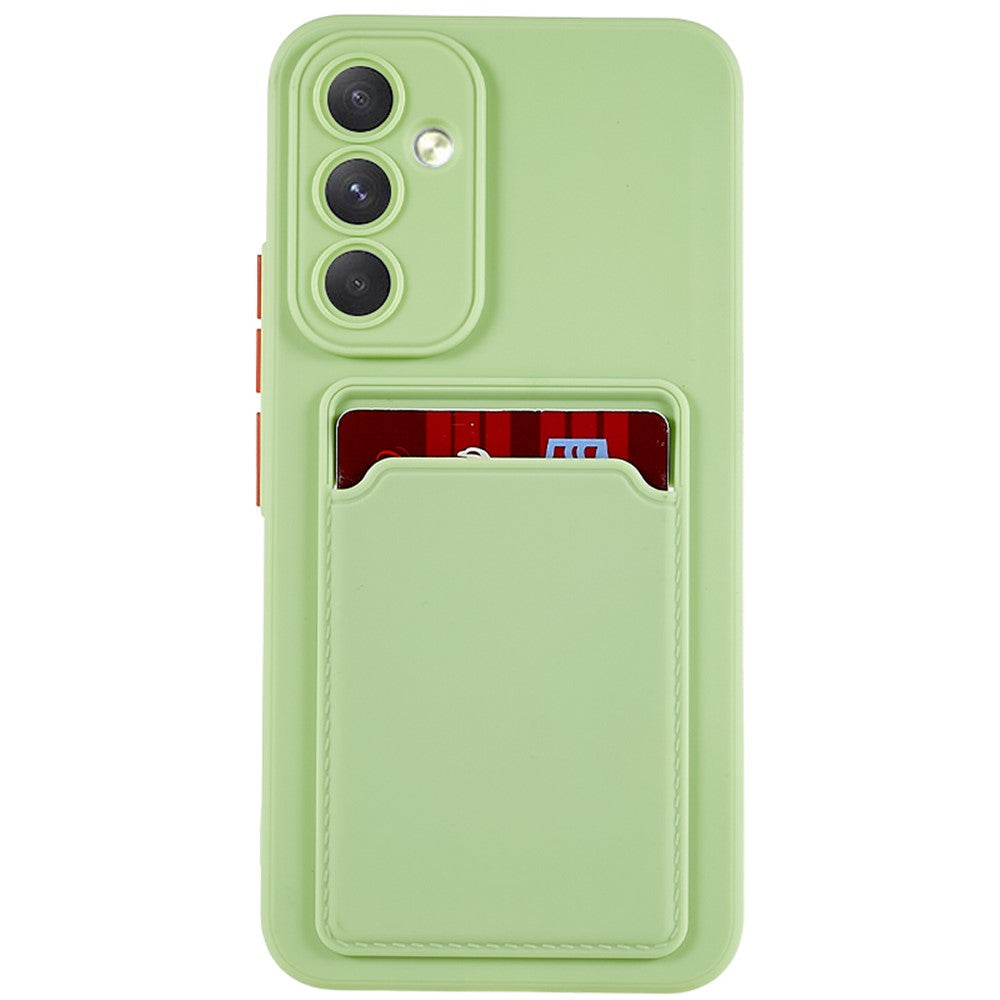 Blødt TPU Cover til Samsung Galaxy A54 5G Cover Beskyttende Telefoncover med Kortlomme
