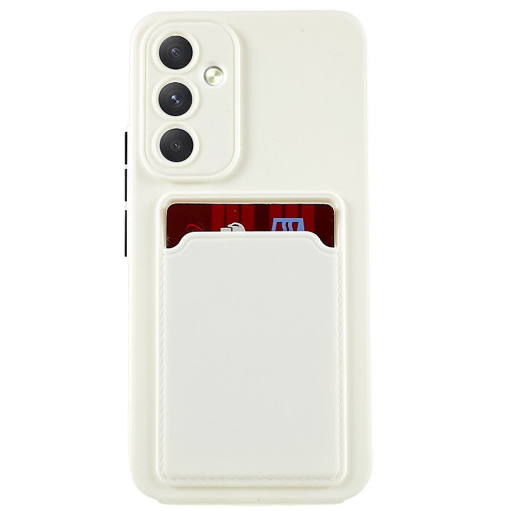 Blødt TPU Cover til Samsung Galaxy A54 5G Cover Beskyttende Telefoncover med Kortlomme