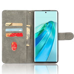 For Honor X9a 5G / X40 5G / Magic5 Lite 5G Phone Cover RFID Blocking Leather Wallet Stand Case with Strap