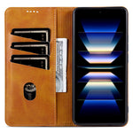 AZNS För Xiaomi Poco F5 Pro 5G / Redmi K60 Pro 5G / K60 5G Läderfodral Stativ Plånboksfodral