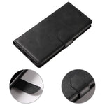 For Samsung Galaxy S23 Phone Cover Square Magnetic Clasp Stand Wallet Leather Drop-proof Flip Phone Case