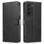 For Samsung Galaxy S23+ Anti-scratch Phone Cover Square Leather Mobile Phone Case with Stand Wallet