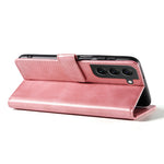For Samsung Galaxy S23+ Anti-scratch Phone Cover Square Leather Mobile Phone Case with Stand Wallet