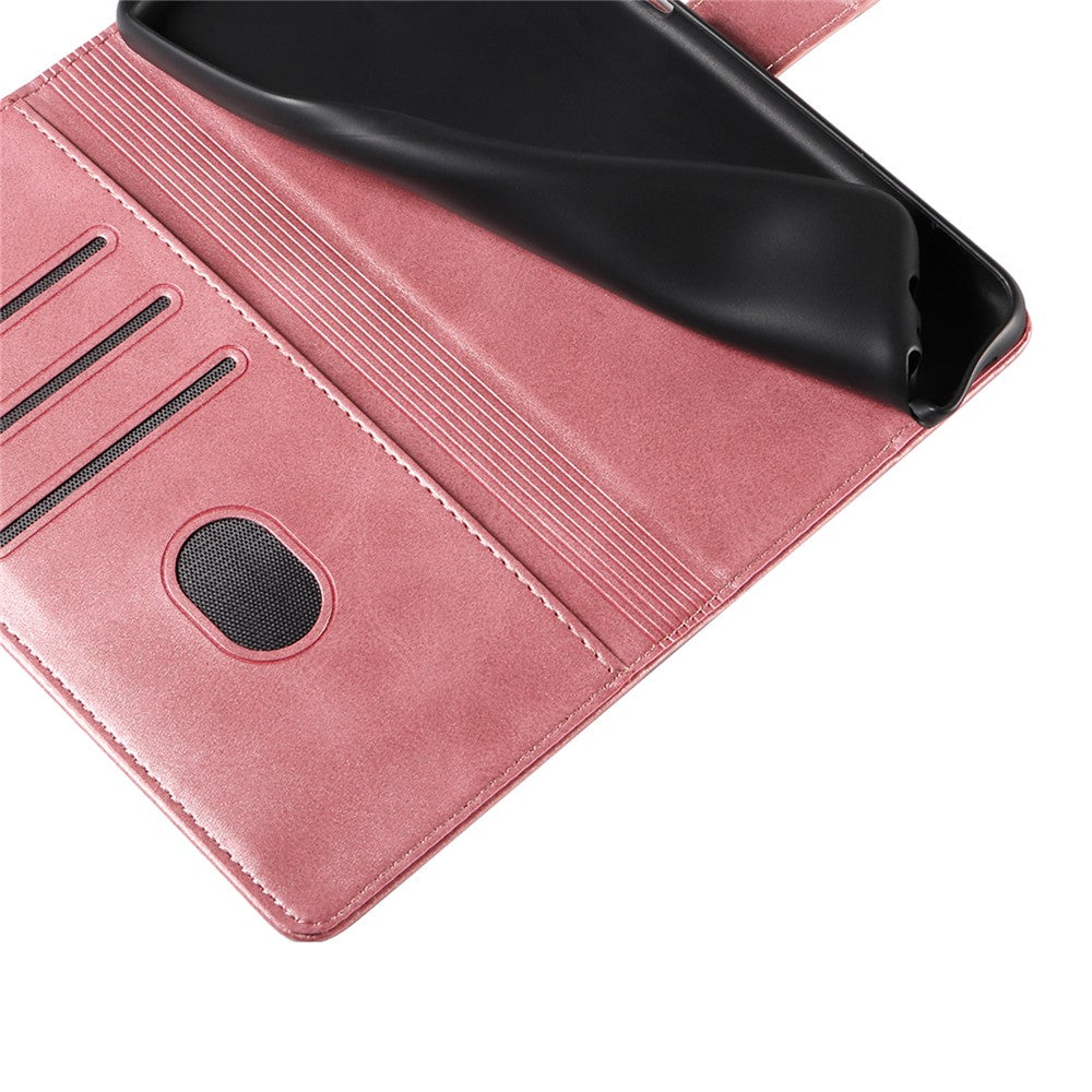 For Samsung Galaxy S23+ Anti-scratch Phone Cover Square Leather Mobile Phone Case with Stand Wallet