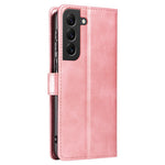 For Samsung Galaxy S23+ Anti-scratch Phone Cover Square Leather Mobile Phone Case with Stand Wallet