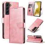 For Samsung Galaxy S23+ Anti-scratch Phone Cover Square Leather Mobile Phone Case with Stand Wallet