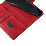 For Samsung Galaxy A33 5G Stand Phone Cover Square Magnetic Clasp Wallet Leather Phone Case