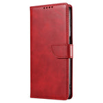 For Samsung Galaxy A33 5G Stand Phone Cover Square Magnetic Clasp Wallet Leather Phone Case