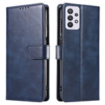 For Samsung Galaxy A33 5G Stand Phone Cover Square Magnetic Clasp Wallet Leather Phone Case