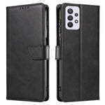 For Samsung Galaxy A33 5G Stand Phone Cover Square Magnetic Clasp Wallet Leather Phone Case