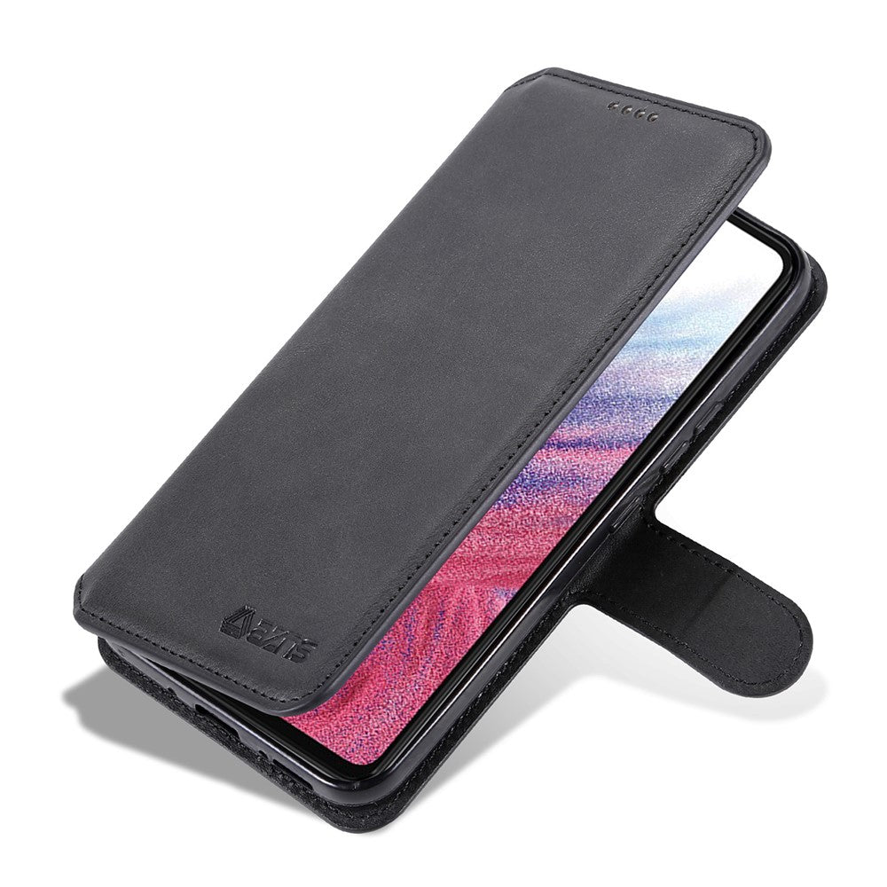 AZNS Phone Case For Samsung Galaxy A54 5G Calf Texture Wallet Stand Leather Protective Phone Cover