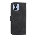 DIERFENG DF-03 for Samsung Galaxy A04e 4G / F04 4G / M04 4G Leather Phone Case Lines Imprinted Stand Phone Wallet Cover