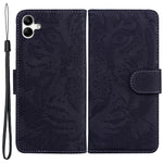 For Samsung Galaxy F04 4G / M04 4G / A04e 4G Stand Wallet Phone Cover Tiger Pattern Imprinted Leather Case