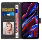 For Xiaomi Redmi Note 12 Pro+ 5G / Note 12 Explorer 5G Leather Phone Case Stand Wallet Cover with Strap