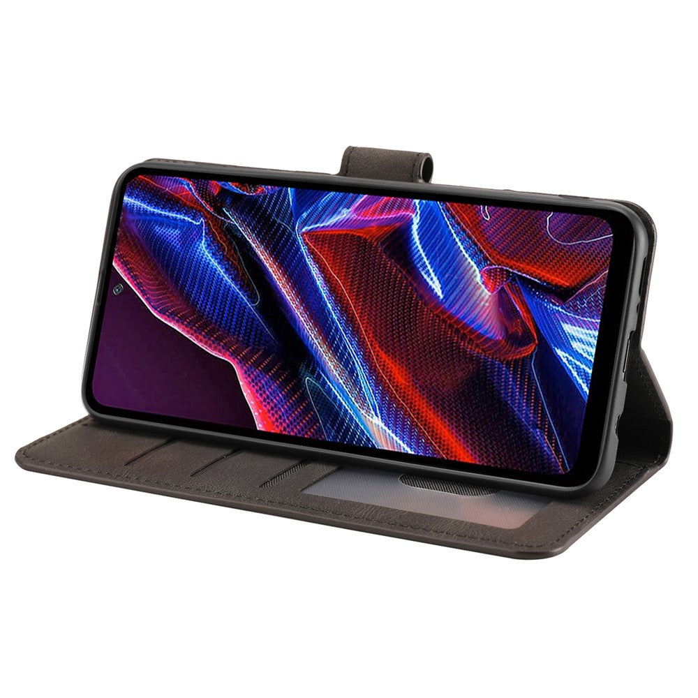 For Xiaomi Redmi Note 12 Pro+ 5G / Note 12 Explorer 5G Leather Phone Case Stand Wallet Cover with Strap