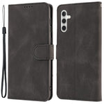For Samsung Galaxy A24 4G (162.1 x 77.6 x 8.3mm) Drop-proof Leather Phone Case Stand Wallet Cover with Strap