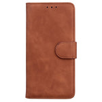 Til Honor X8 5G Anti-fingeraftryk læder telefoncover ensfarvet standerpungcover
