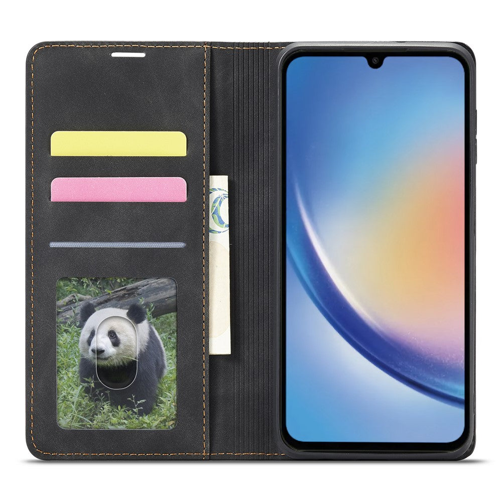 FORWENW Fantasy Series til Samsung Galaxy A34 5G Foldbart Stand Pungcover Hudvenligt Læder Telefoncover