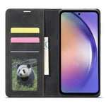 FORWENW Fantasy Series for Samsung Galaxy A54 5G Skin-touch Leather Phone Cover Anti-drop Stand Wallet Case