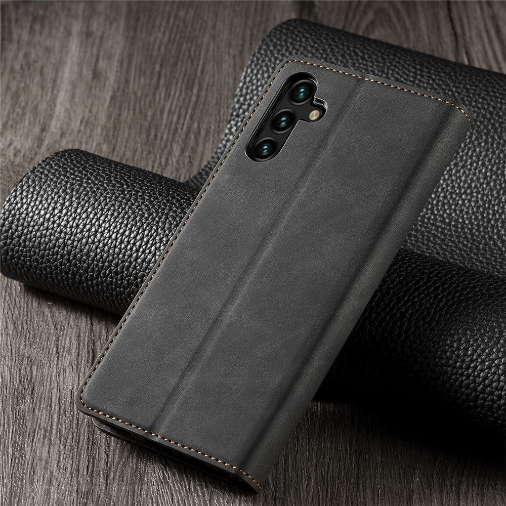 FORWENW Fantasy Series for Samsung Galaxy A54 5G Skin-touch Leather Phone Cover Anti-drop Stand Wallet Case