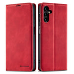 FORWENW Fantasy Series for Samsung Galaxy A54 5G Skin-touch Leather Phone Cover Anti-drop Stand Wallet Case
