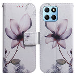 For Honor X8 5G PU Leather Folio Wallet Case Pattern Printing Stand Phone Cover Shell